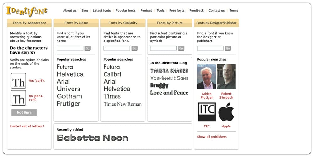 10+ Best Tools for Designers to Find Best Fonts 25 Identifont