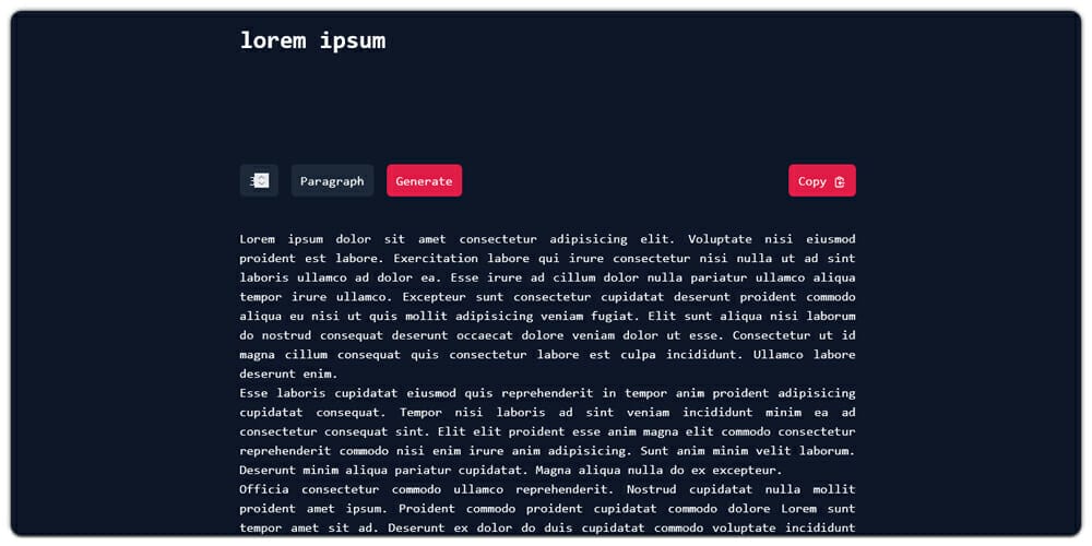 Dummy Text Generators and Tools 7 Lorem Ipsum