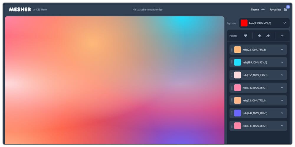 The Top Free CSS Gradient Generators 26 Mesher
