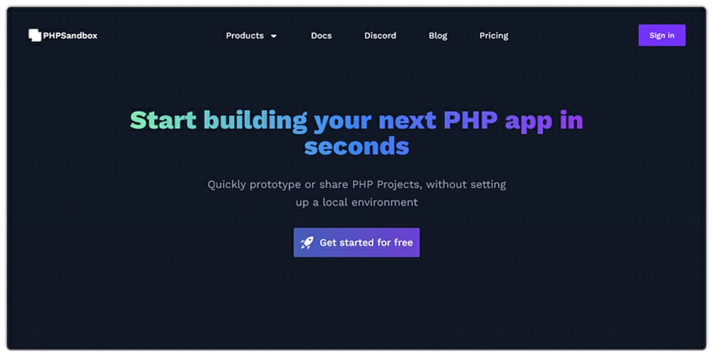 Excellent Online Code Editors 36 PHPSandbox