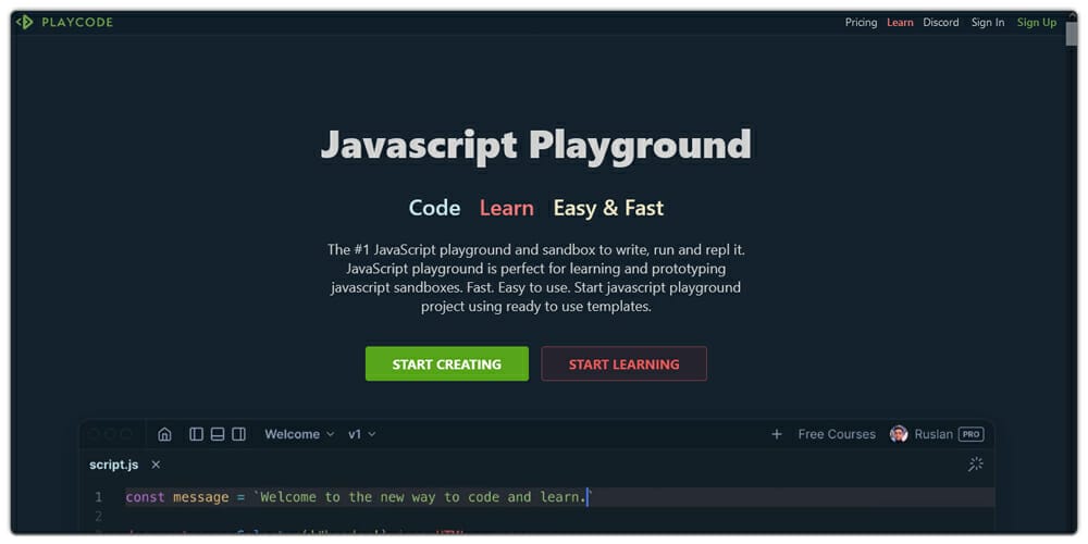 Excellent Online Code Editors 13 Playcode
