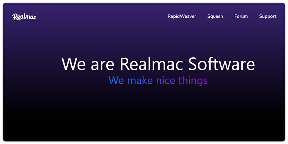 Realmac Software Realmac Software