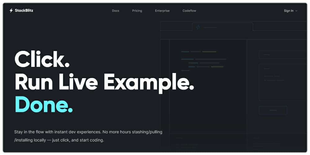 Excellent Online Code Editors 1 StackBlitz