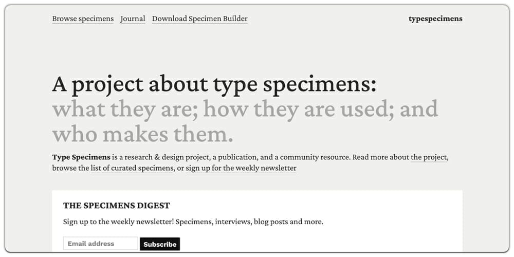 10+ Best Tools for Designers to Find Best Fonts 26 Typespecimens