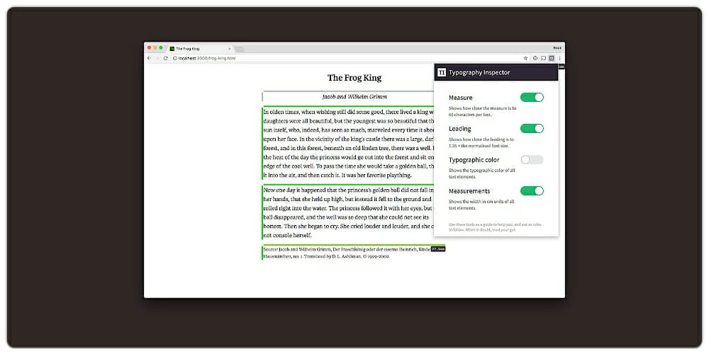 10+ Best Tools for Designers to Find Best Fonts 52 Typography Inspector