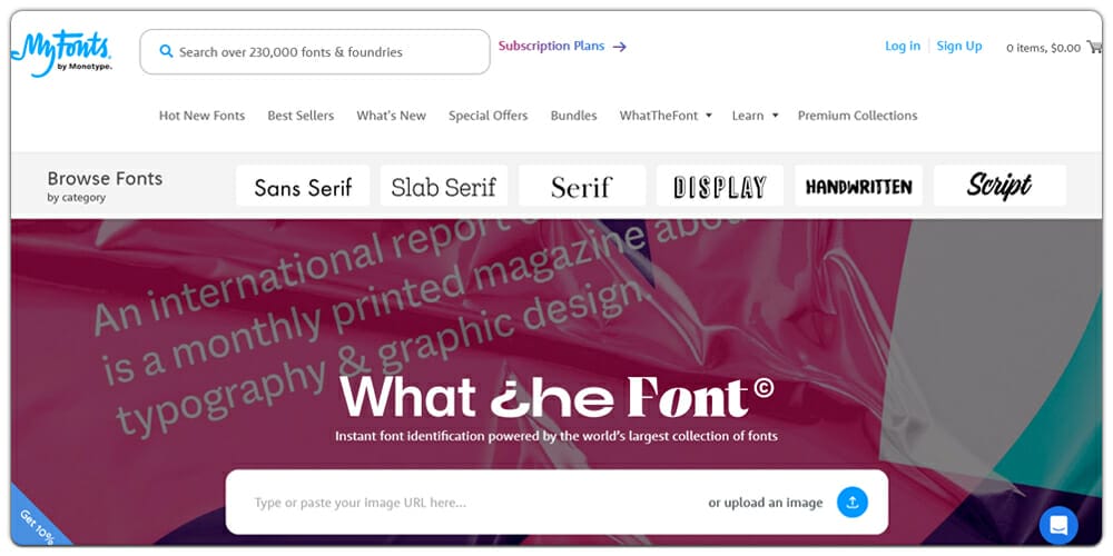 10+ Best Tools for Designers to Find Best Fonts 1 WhatTheFont