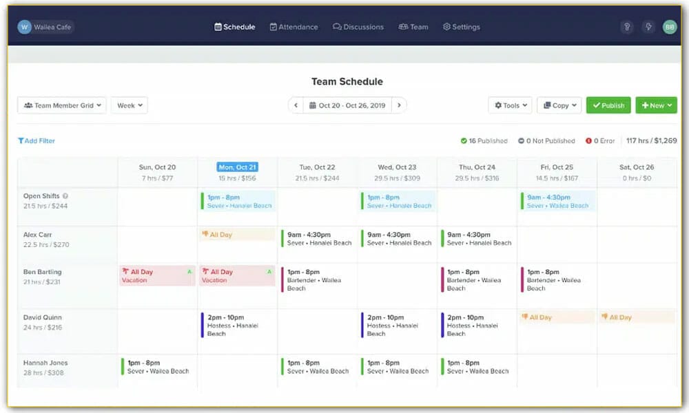 10+ Best Work Schedule Software 2023 3 ZoomShift