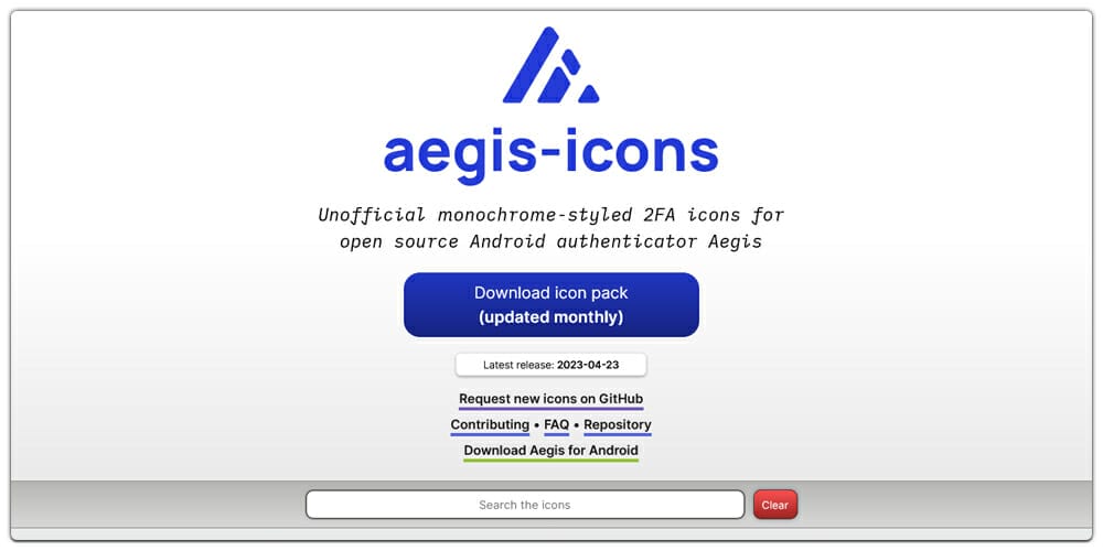 Aegis Icons