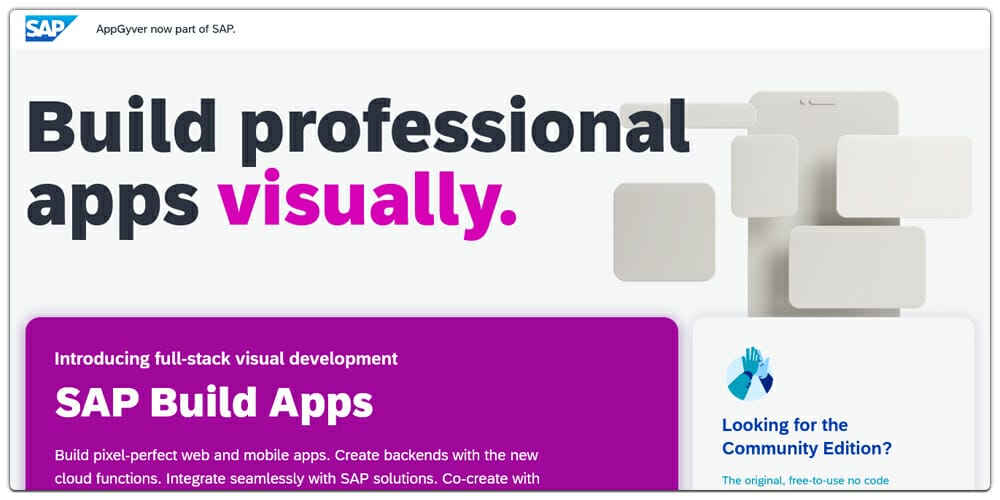 Drag & Drop Programming Tools 9 Appgyver