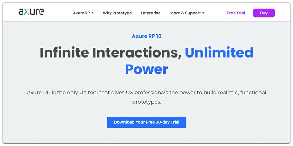 Best Interaction Design Tools 12 Axure
