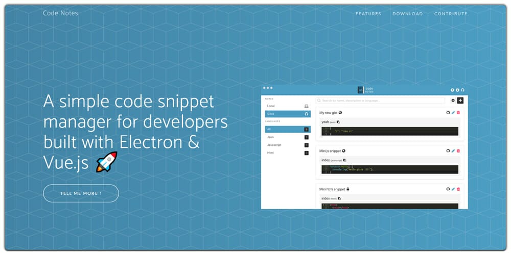 These are the Best Code Snippet Managers 18 Code Notes