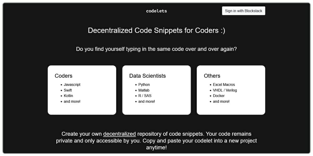 These are the Best Code Snippet Managers 34 Codelets