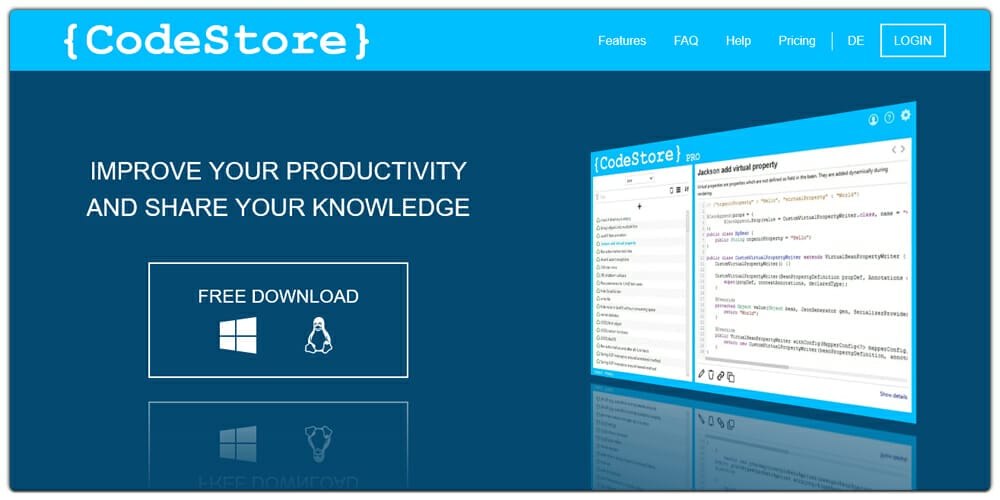 These are the Best Code Snippet Managers 7 Codestore
