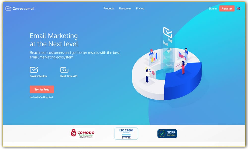 15+ Best Email Verification Services 2023 13 Correct.Email