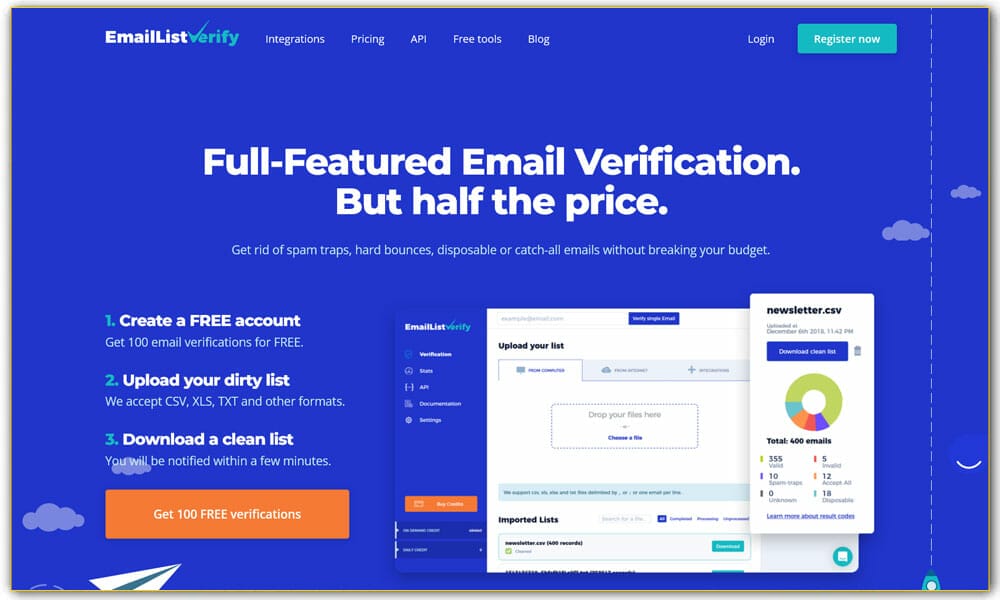 15+ Best Email Verification Services 2023 7 EmailListVerify