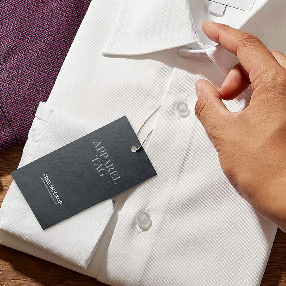 Free Apparel Label Tag Mockup PSD 1 Free Apparel Label Tag Mockup PSD