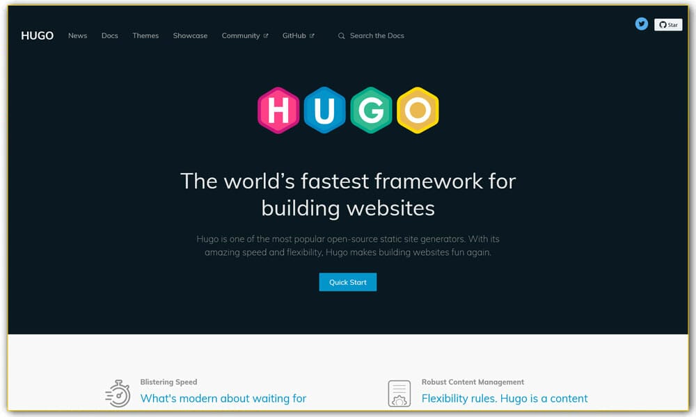 15+ Top Static Site Generators for 2025 4 Hugo
