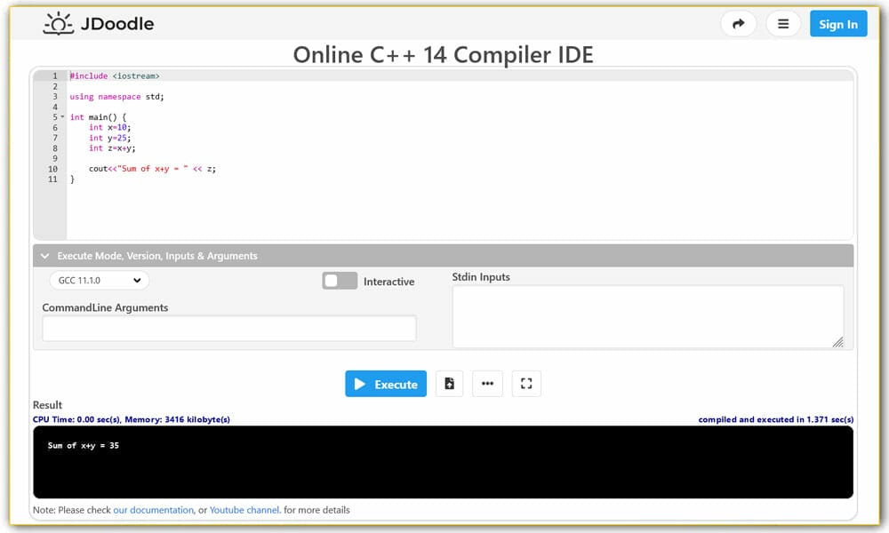 15+ Best Online C++ Compilers 2023 6 JDoodle