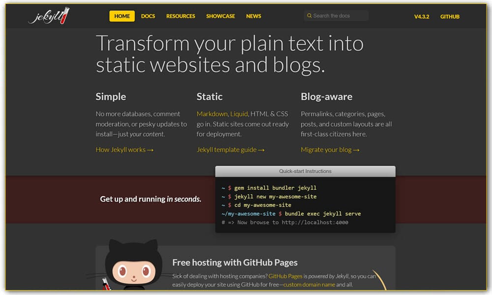15+ Top Static Site Generators for 2025 2 Jekyll