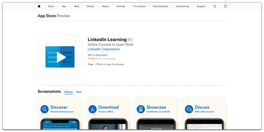 Best Apps to Learn UI/UX Design 2 Linkedin Learning