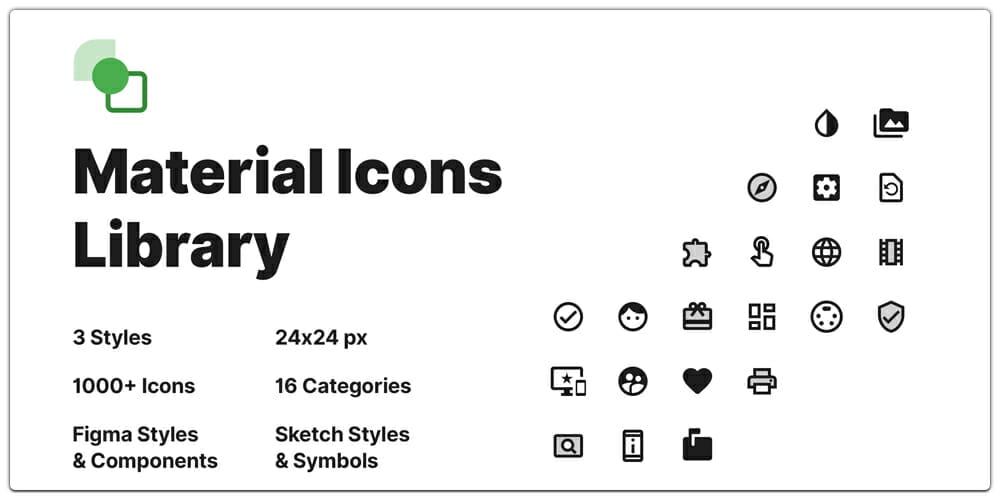 Material Design Icons Library