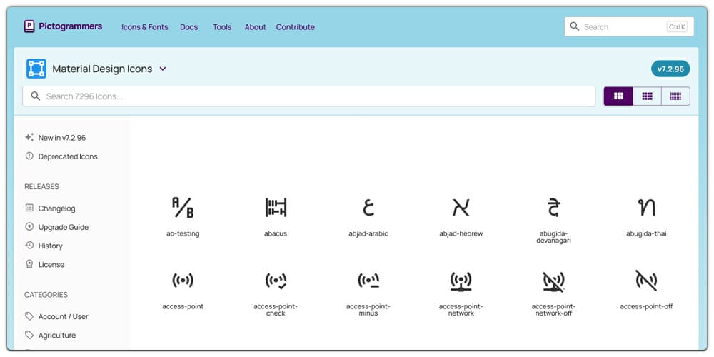 Material Design Icons