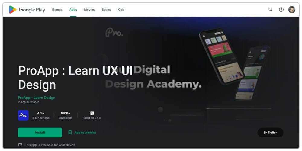 Best Apps to Learn UI/UX Design 5 ProApp
