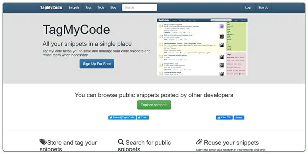 These are the Best Code Snippet Managers 17 TagMyCode