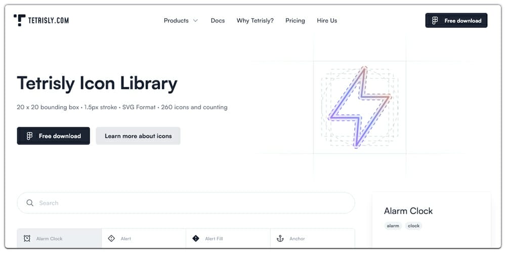 Tetrisly Icon Library