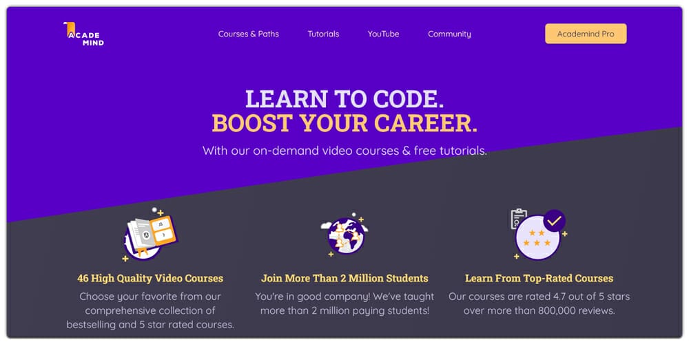 Best Places to Learn Web Development 45 Academind