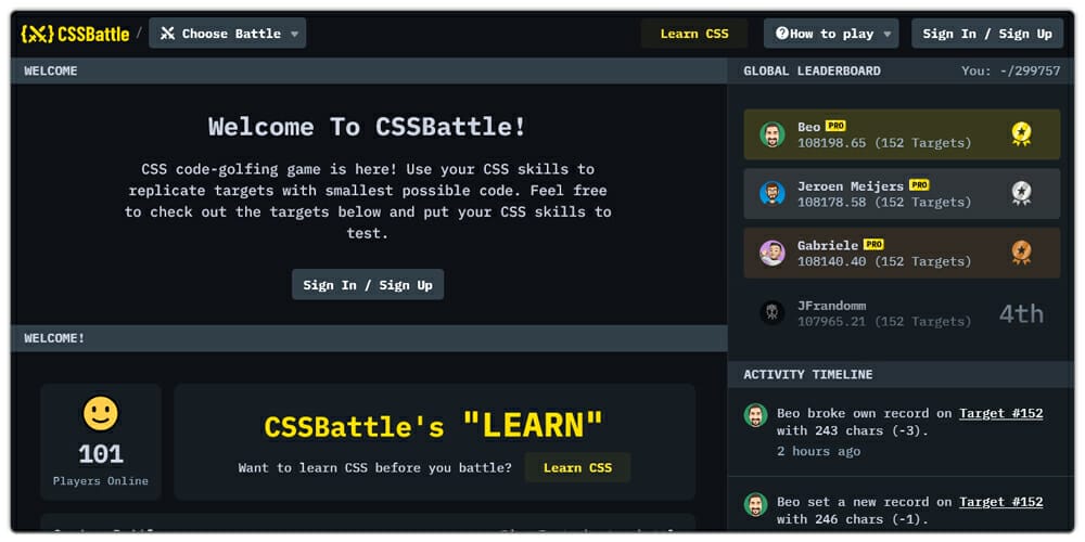 CSSBattle