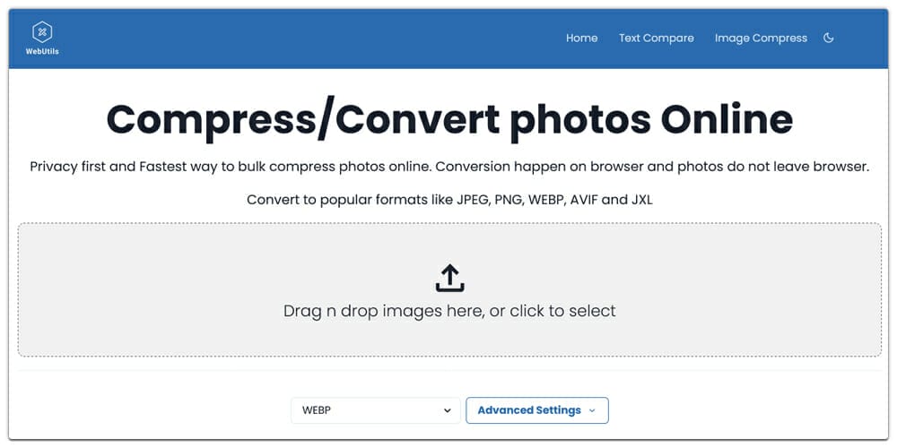 Compress Images Online