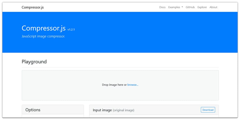 The Best Image Optimization Tools 31 Compressor.js