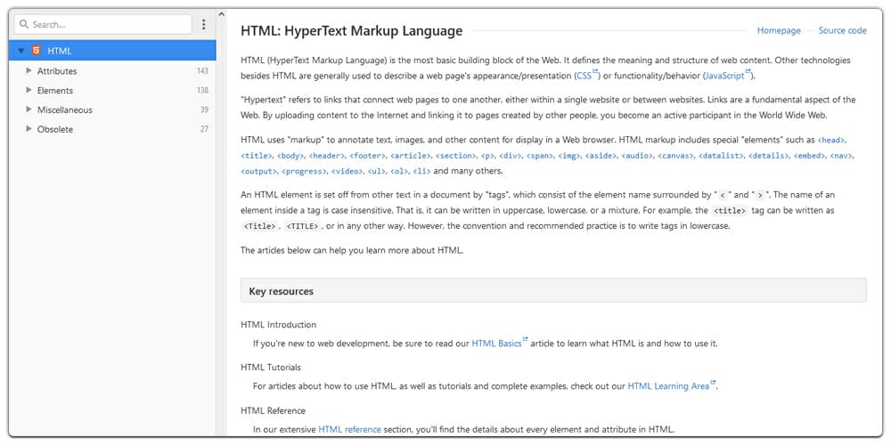 Best Places to Learn Web Development 64 Devdocs