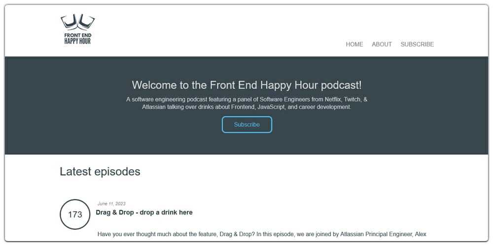 Best Places to Learn Web Development 139 Front End Happy Hour