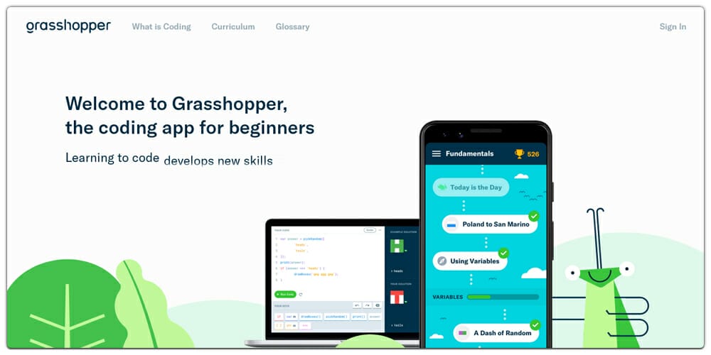 Best Places to Learn Web Development 125 Grasshopper