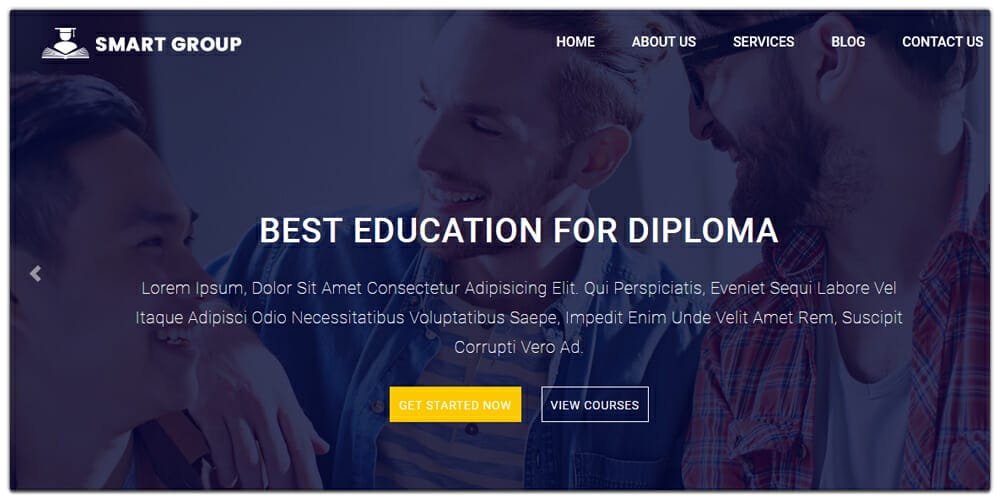 Free Education HTML Website Templates 17 International School Web Template