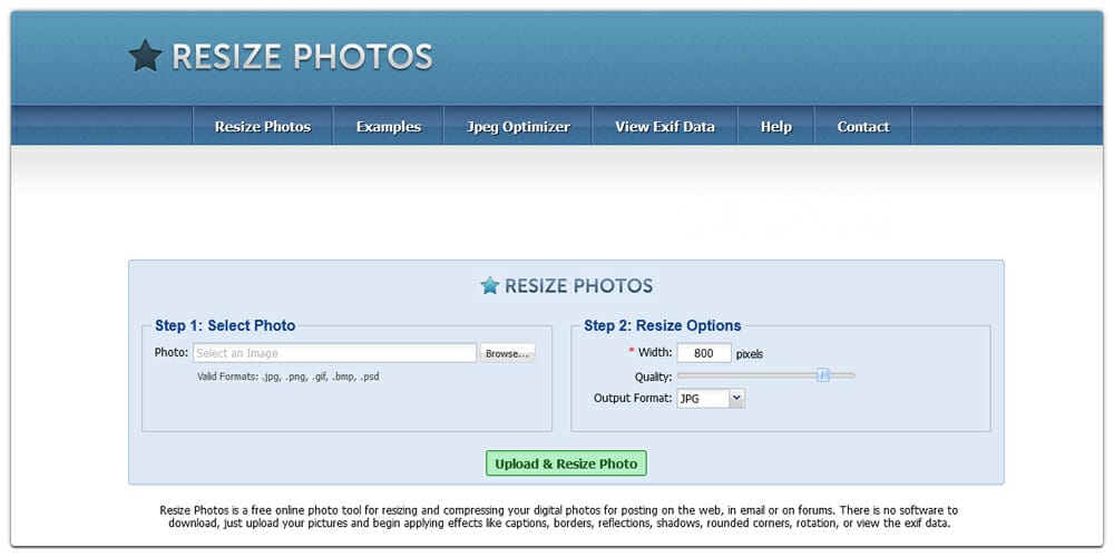 The Best Image Optimization Tools 15 Resize Photos