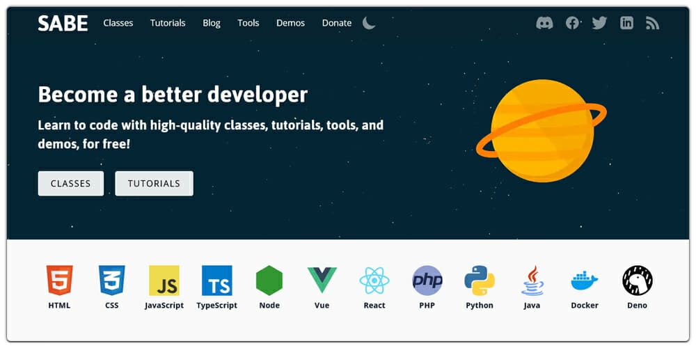 Best Places to Learn Web Development 32 Sabe