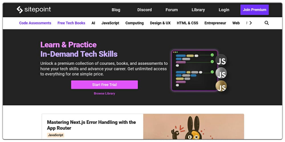 Best Places to Learn Web Development 76 Sitepoint