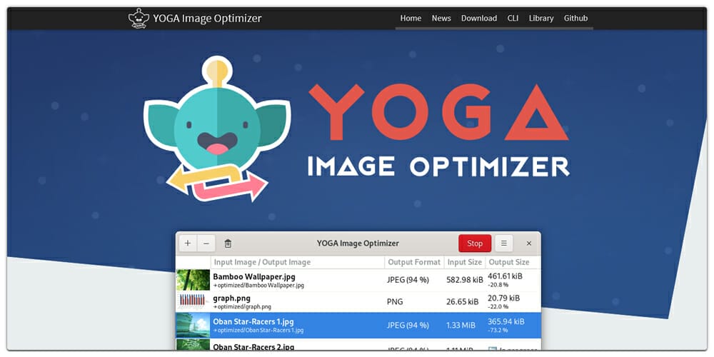 YOGA Image Optimizer