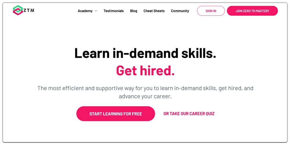 Best Places to Learn Web Development 17 Zero To Mastery