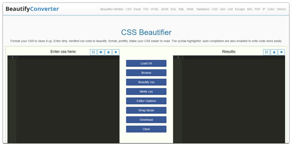 20+ Best CSS Beautifier Tools Worth Trying in 2023 16 Beautify Converter