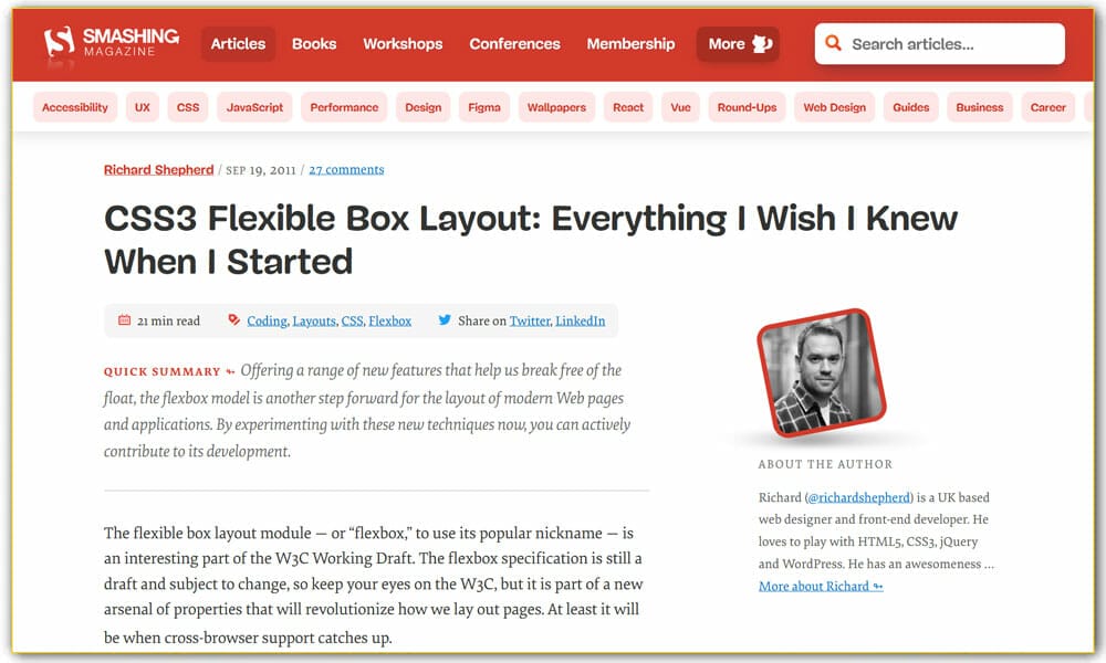CSS3 Flexible Box Layout Explained