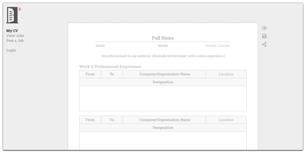 Best Online Resume Builders (Free & Premium) 13 CV.me
