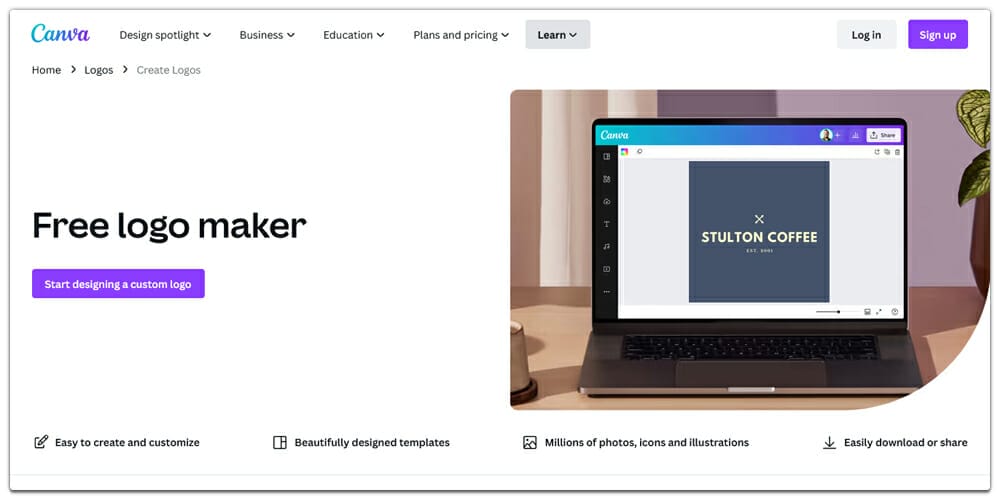 Best Logo Makers(Online & Offline) 12 Canva Free Logo Maker