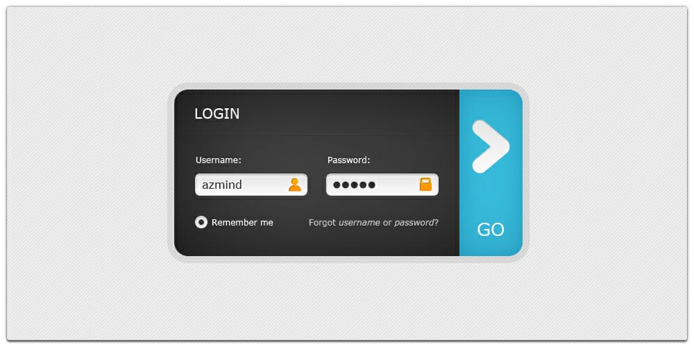 Clean Web Login Form