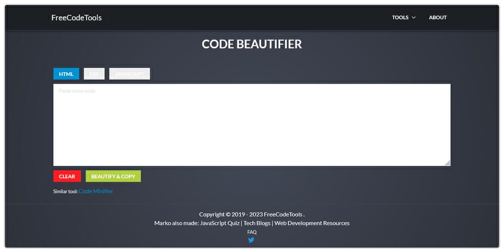 20+ Best CSS Beautifier Tools Worth Trying in 2023 14 Code Beautifier