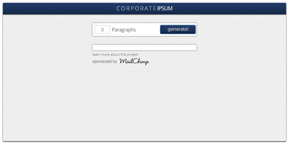 Best Chrome Extensions for Designers 13 Corporate Ipsum
