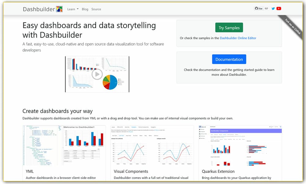 20+ Best Dashboard Frameworks 24 Dashbuilder